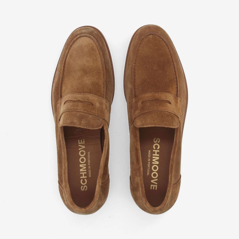 SMART MOC M - COWSUEDE - TOBACCO